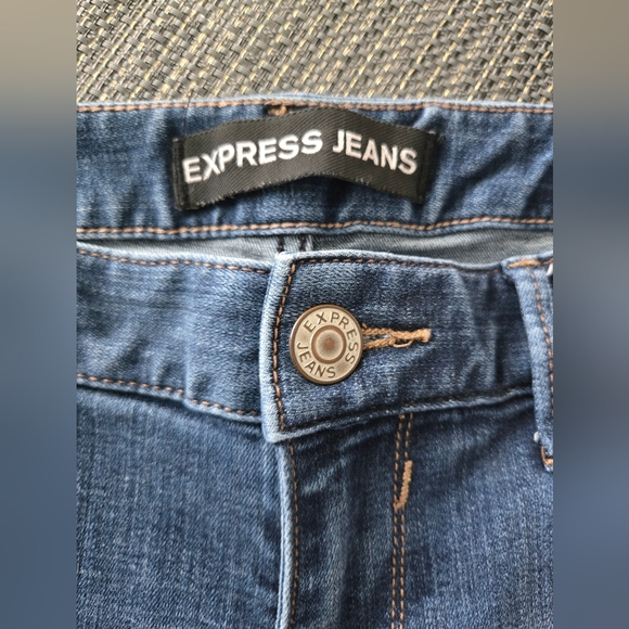 Express Legging Low Rise Ripped Pants - Picture 10 of 11